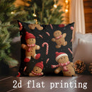Axyaa Christmas Animal & Pattern Pillow Cover for Sofa, Bedroom, Car