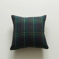 Axyaa Knitted Plaid Cushion Cover: Rural Style Comfort for Home Decor