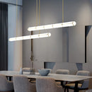 Axyaa Nordic Cylindrical Pendant Light Chandelier for Dining Room
