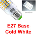 Axyaa LED Corn Bulb E27 E14 SMD 5730 24-72LEDs Chandelier Home Spotlight