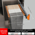 Axyaa Aluminum Alloy Pant Hangers: Adjustable, Multi-Functional, & Collapsible Clothes Rack