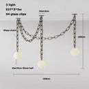 Axyaa Nordic Glass Ball Pendant Light for Home & Office Decor