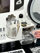 Axyaa Rotating Makeup Organizer for Brushes, Lipsticks, and Pens