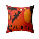 Axyaa Halloween Pumpkin Print Cushion Cover for Home Sofa Decoration