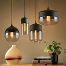 Axyaa Modern Glass Pendant Lights with LED for Indoor Home Decor