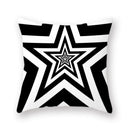 Axyaa Abstract Geometry Letter Print Cushion Cover - 45x45cm