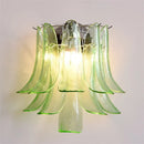 Axyaa Murano Glass Petal Wall Lamp - French Style Lighting for Home Decor