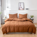 Axyaa Brushed Duvet Cover Set - Soft & Durable Queen/King Size Bedding