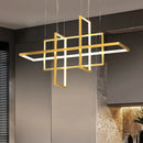 Axyaa Modern Dining Room Pendant Lights Indoor LED Chandelier Ceiling Lamp