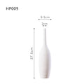 Axyaa Handmade Zen Ceramic Art Vase, Black and White Decoration