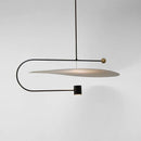 Axyaa Black/Gold Iron Nordic Chandelier for Home Decor & Kitchen Lighting