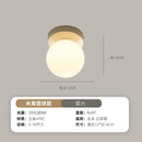 Axyaa Modern Cream Style Bedroom Wall Lamp