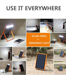 Axya Solar LED Outdoor Light | Rechargeable Multi-functional Solar Panel and Tent Camping Light