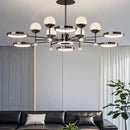 Axyaa Modern Dine Room Pendant Lights LED Chandelier Ceiling Lamp