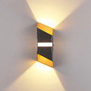 Axyaa Outdoor Cube Wall Light - Waterproof Modern Sconce for Garden and Porch