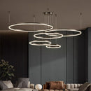 Axyaa Modern Pendant Chandelier for Dining Room Ceiling, LED Indoor Decorative Lighting