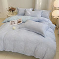 Axyaa Super Soft Double Layer Jacquard 4-Piece Set, Cash Cow Series
