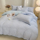 Axyaa Super Soft Double Layer Jacquard 4-Piece Set, Cash Cow Series
