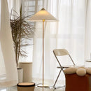 Axyaa Rattan Woven Floor Lamp - Handmade Standing Light for Home Decor