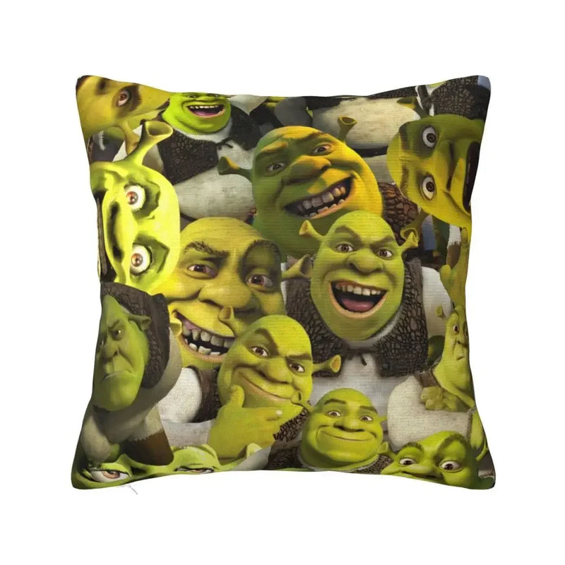 Axyaa Soft Polyester Mona Lisa Pillowcase: Decorative Sofa Cushion Cover