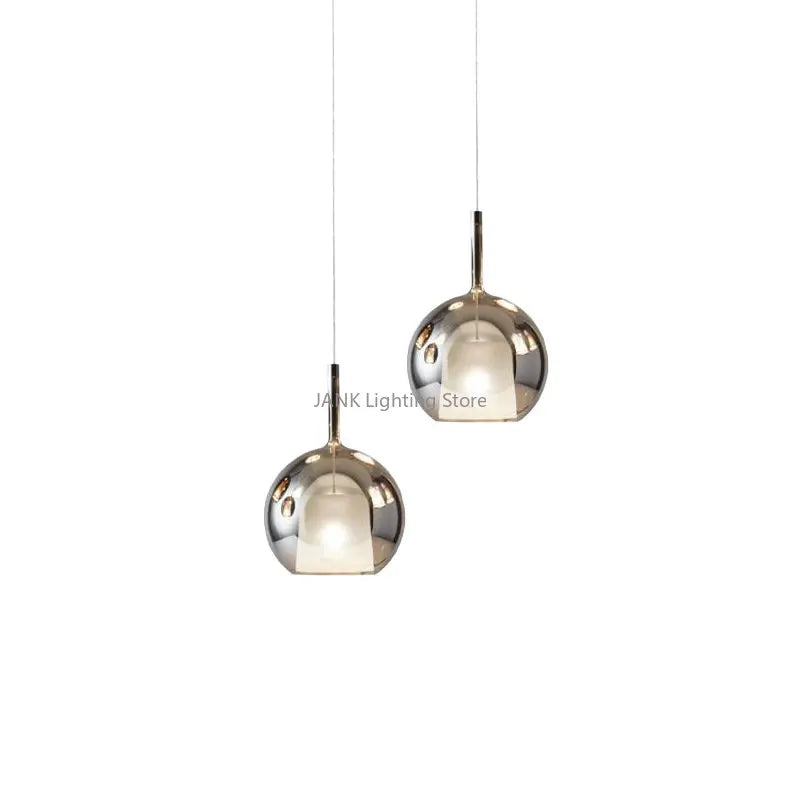 Luxury Glass Bubble Pendant Lights by Axyaa: Elegant Chandeliers for Home Decor