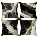 Luxurious Marble Print Pillowcase by Axyaa for Stylish Home Decor