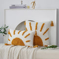 Axyaa Tufted Decorative Cushion Cover Set for Living Room Bedroom Decor