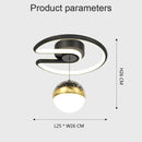 Axyaa LED Ceiling Light for Home Decor - Modern Lighting for Bedroom, Living Room & Kitchen