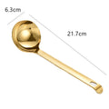 Axyaa Stainless Steel Ramen Soup Ladle Long Handle Cutlery Kitchen Utensil