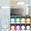 Axyaa Smart RGB LED Ceiling Light for Modern Bedroom with APP and Voice Control