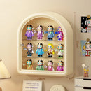 Axyaa Transparent Dustproof Magnetic Suction Display Rack for Figurines and Collectibles