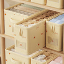 Axyaa Jeans Compartment Divider Box: Closet Drawer Organizer for Clothes, Underwear, and Bras