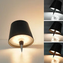 Axyaa Wireless Bottle Table Lamp with Touch Control, 3 Colors, and Stepless Dimming