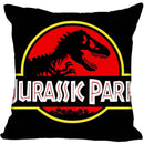 Axyaa Jurassic Park Dinosaur Print Throw Pillow Cover - Home Decor Pillow Case
