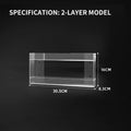 Axyaa Acrylic Display Stand for Cigarettes, Snacks, Medicines, and Candy