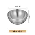 Axyaa Insulated Stainless Steel Ramen Bowl Set for Home Kitchen