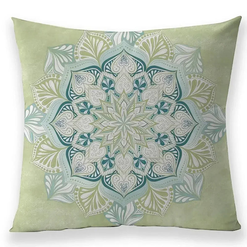Axyaa Bohemian Mandala Pillow Case - 45*45 cm - Linen Pillowcases