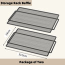 Axyaa Metal Foldable File Rack - Multi-Layer Desktop File Storage Box