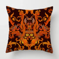 Axyaa Baroque Geometric Throw Pillow Case, Elegant Vintage 45X45CM Cushion Cover for Home