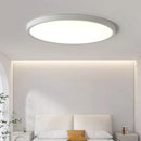 Axyaa Square Ceiling Lamp BlackWhite LED Remote Control Modern Chandelier