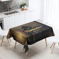 Axyaa Ramadan Mosque Tablecloth - Waterproof & Stain Resistant