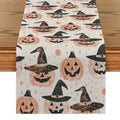 Axyaa Halloween Head Table Runner for Indoor Outdoor Home Dining Decoration