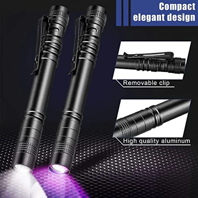 Axya UV Black Light Pet Stain Detector Flashlight Pen Light