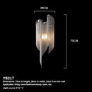 Axyaa Tassel Wall Lamp: Modern Bedroom Bedside & Study Light.