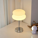 Axya Egg Tart Glass Lamp LED Tricolor Table Light for Home Decor