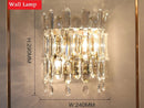 Axyaa Nordic Luxury Crystal Pendant Chandelier LED Kitchen Living Room Bedroom Light