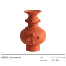 Ceramic Small Mouth Vase for Axyaa Home Decor