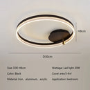 Axyaa Modern Light Luxury Ceiling Light for Bedroom, Study & Hotel Lobby