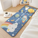 Axyaa Minimalist Bedroom Lamb Wool Floor Mat