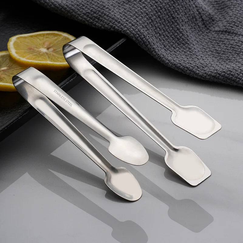 Axyaa Stainless Steel Mini Buffet Tongs for Home Kitchen